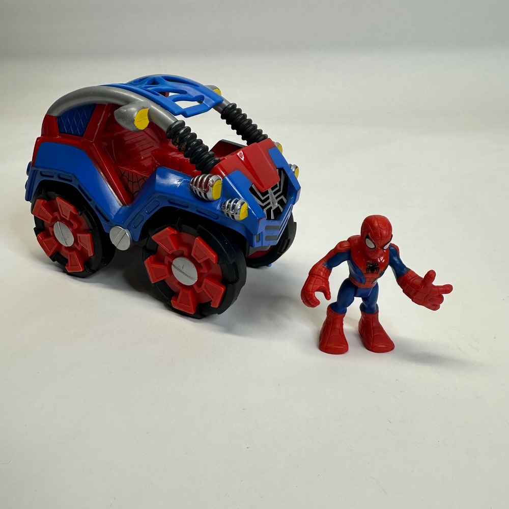 Hasbro Playskool Heroes Marvel Spider-Man Adventures Flip-Out Stunt‎ Buggy Car